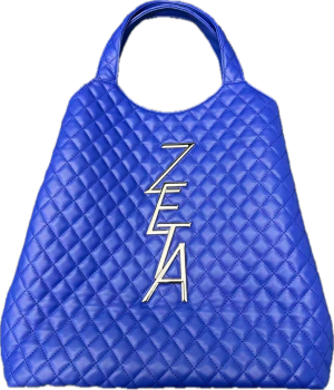 Blue Zeta Tote